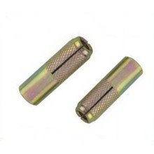 Yellow Zinc Plated Drop in Expansion Anchor Bolt